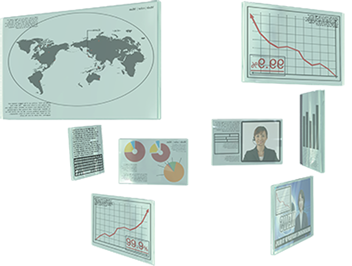 旋风APP 全球节点与全自动均匀负载示意图